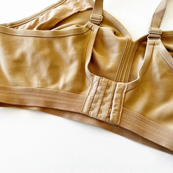 Soma Embraceable FC Wireless 42DDD Tan Stretchy Comfort Bra No Wires‎ Plus Curvy - Picture 4 of 7